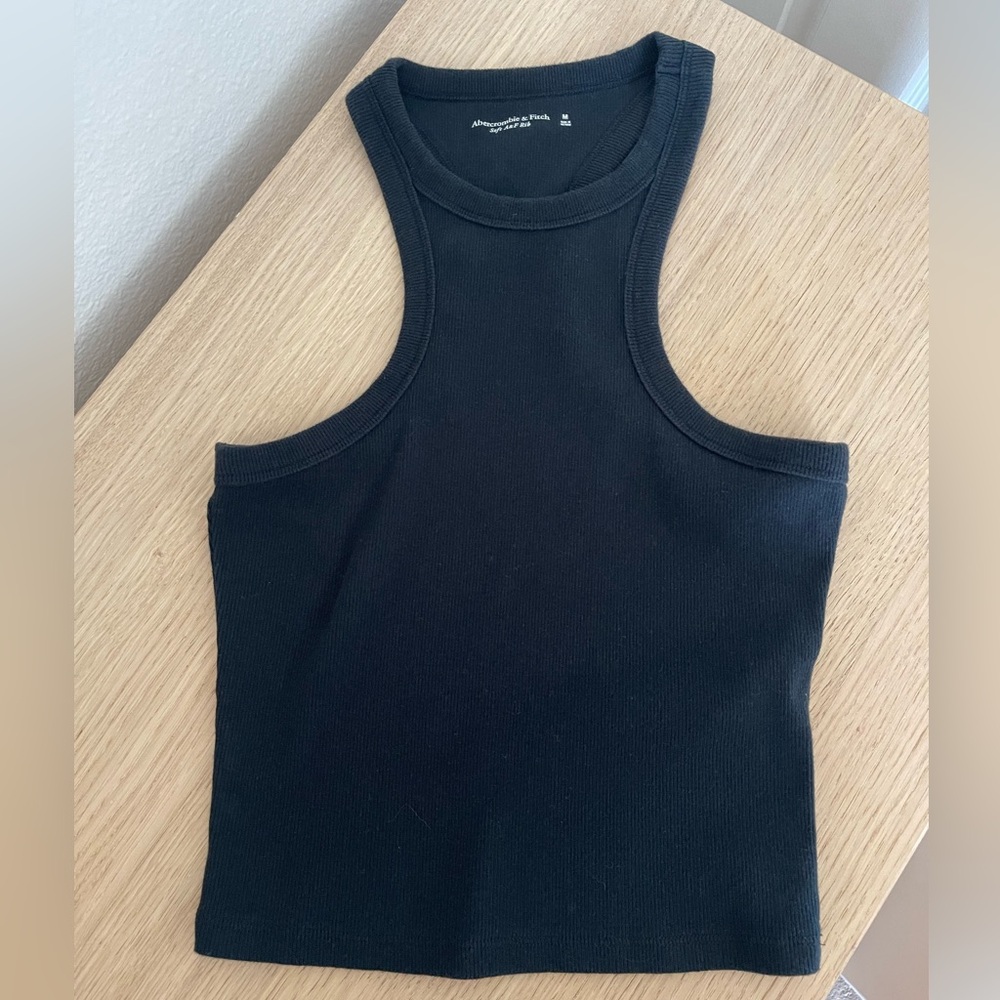 Abercrombie & Fitch Black Tank Top